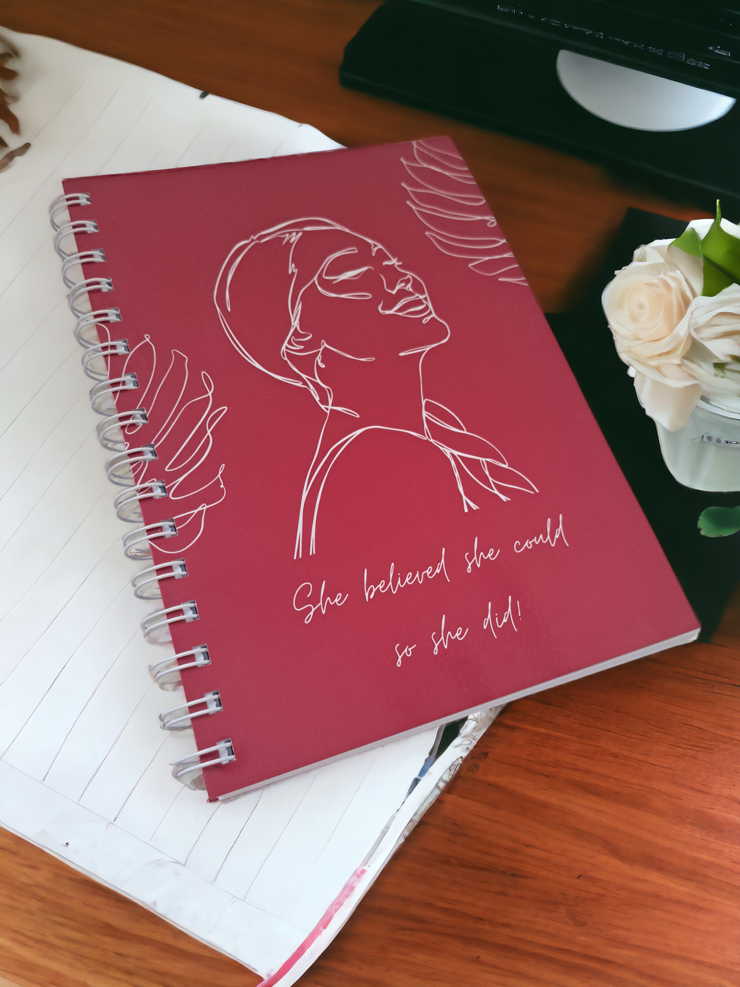 She believed notebook